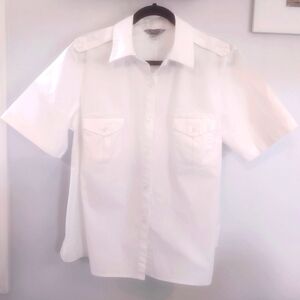 Vtg Stonebridge Shirt 1X White